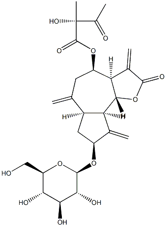 8β-(2-Hydroxy-2-methyl-3-oxobutyryloxy)glucozaluzanin C