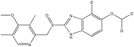Omeprazole-d3 (benzimidazole-4,6,7-d3)