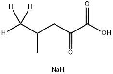 Sodium 2-Keto-4(RS)-methyl-d3-pentanoate