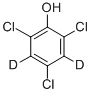 2,4,6-Trichlorophen-3,5-d2-ol