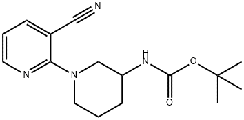 N-[1-(3-氰基-2-吡啶基)-3-哌啶基]氨基甲酸叔丁酯