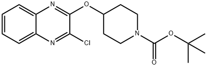 4-[(3-氯-2-喹喔啉基)氧基]-1-哌啶甲酸叔丁酯