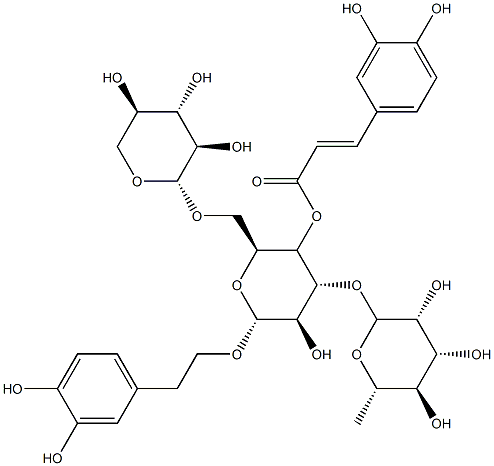 连翘酯苷 F;三糖苯丙素苷