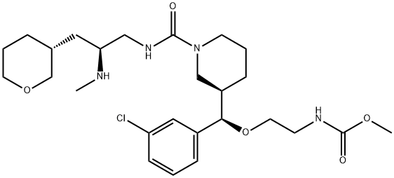 N-[2-[(R)-(3-氯苯基)[(3R)-1-[[[(2S)-2-(甲基氨基)-3-[(3R)-