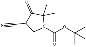 tert-Butyl 4-cyano-2,2-dimethyl-3-oxopyrrolidine-1-carboxylate