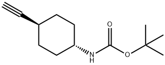 反式-1-(Boc-氨基)-4-乙炔基环己烷