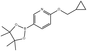 6-(环丙基甲氧基)吡啶-3-硼酸频哪醇酯,97%