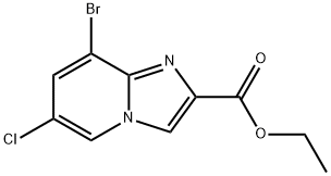 8-溴-6-氯咪唑并[1,2-a]吡啶-2-甲酸乙酯