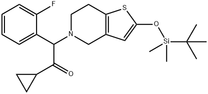 Desacetyl 2-O-tert-Butyldimethylsilyl Prasugrel