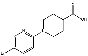 1-(5-Bromopyridin-2-yl)piperidine-4-carboxylic acid