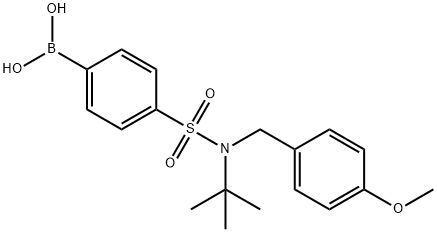 4-[叔丁基(4-甲氧基苄基)磺酰胺基]苯硼酸,98%