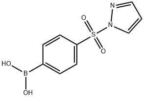 4-(1H-吡唑-1-基磺酰基)苯硼酸