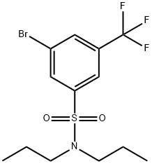 3-溴-N,N-二丙基-5-(三氟甲基)-苯磺酰胺