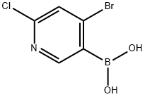 (4-溴-6-氯吡啶-3-基)硼酸