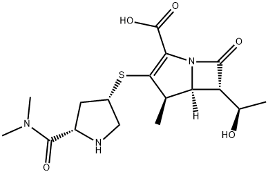 (4R,5S,6S)-3-(((3S,5S)-5-(二甲基氨甲酰)吡咯烷-3-基)硫代)-6-((R)-1-羟乙基)-4-甲基-7-氧代-1-氮杂双环[3.2.0]庚-2-烯-2-羧酸