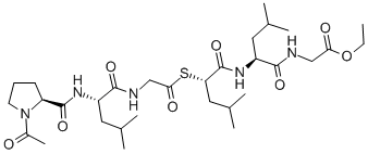 Ac-Pro-Leu-Gly-[(S)-2-mercapto-4-methyl-pentanoyl]-Leu-Gly-OEt