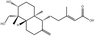 ent-3β,18-Dihydroxylabda-8(17),13E-dien-15-oic acid