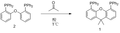 4,5-双二苯基膦-9,9-二甲基氧杂蒽(xantphos)的制备方法