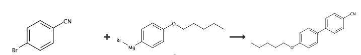 4-戊氧基-4'-氰基联苯的合成路线