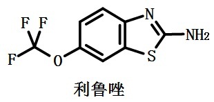 利鲁唑结构式