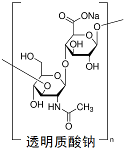 透明质酸钠 结构式