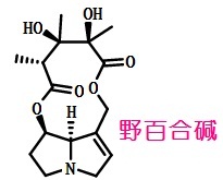 野百合碱结构式